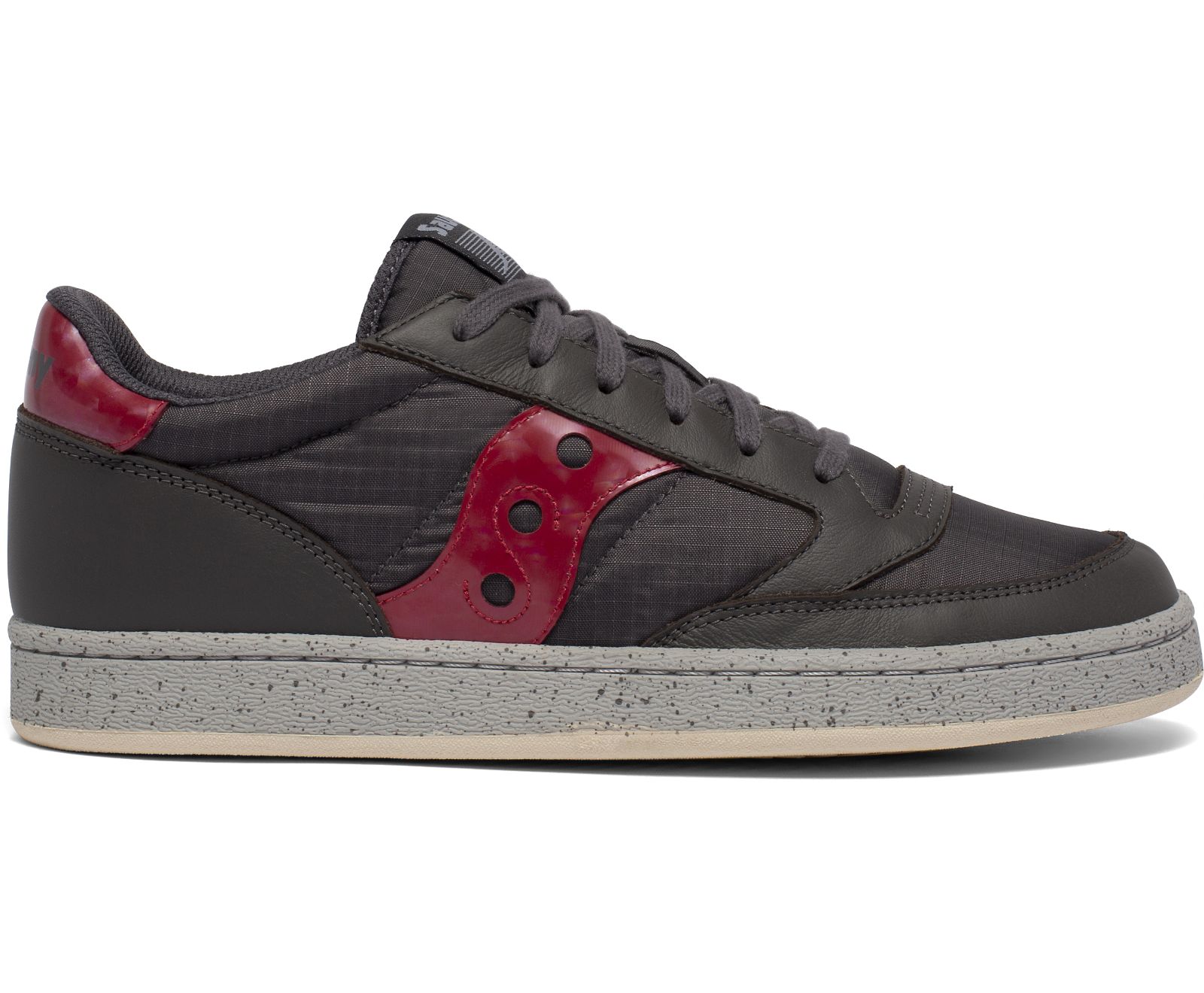 Saucony Jazz Court Women's Originals Black / Red | Canada 047XYUF